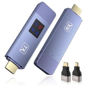 Brand new braidol TR50 Wireless HDMI Transmitter and Receiver Set